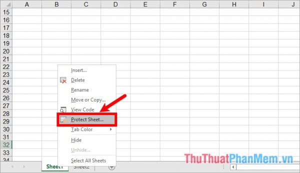 cách đặt pass cho file excel