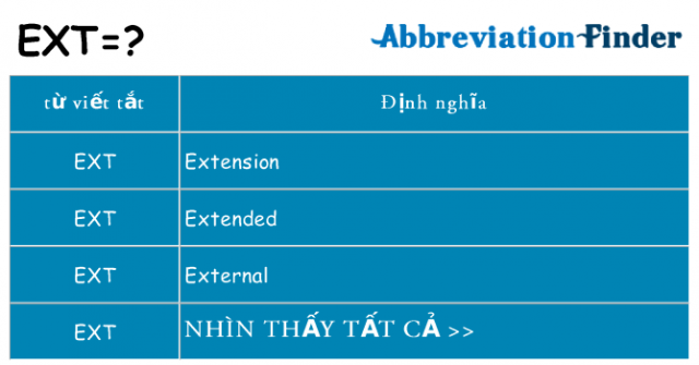 Ext Di Tìm hiểu ext trong số điện thoại là gì?