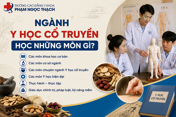 Y học cổ truyền học những môn gì? Có khó không?